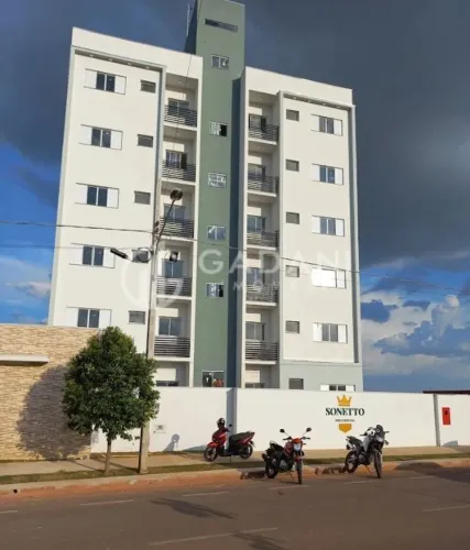 Apartamento mobiliado com 2 quartos disponível para locação no Sonetto Residencial no Aqua