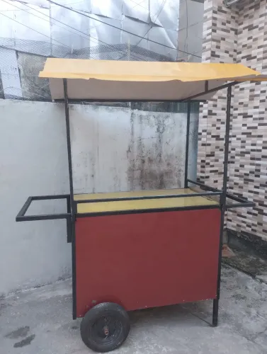 Carrinho para venda de lanche