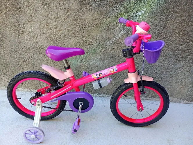 Bicicleta infantil aro 16 reformada