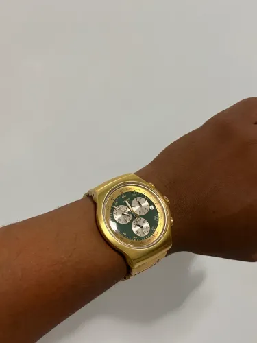Swatch cara verde