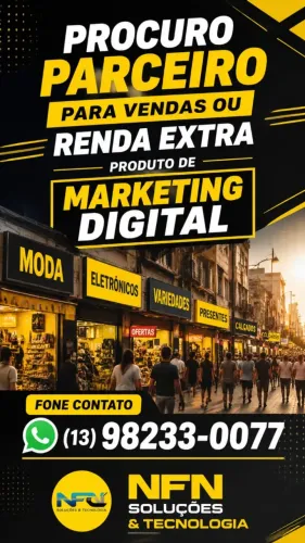 Procuro parceiros de vendas online em todo territorio nacional!!