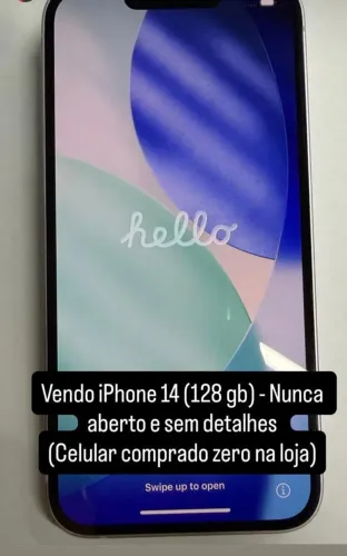 Vendo iPhone 14 128 GB cor estelar 