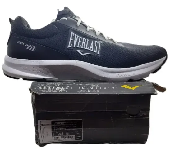 Tênis Everlast Racer, Cinza-Branco tamanho 44 (semi novo, sem detalhe)