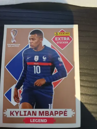 Figurinha Legend Bronze Mbappé