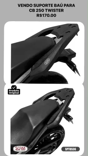 Suporte para bagageiro CB Twister 250