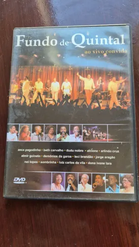DVD Fundo De Quintal Ao Vivo Convida - Zeca Pagodinho, Jorge Aragão (Original)