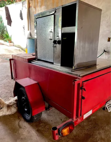 CARRINHO PARA PÃO GREGO