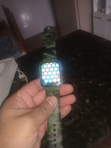Smartwatch D7 pro VFIT PULSEIRA CAMUFLADA COM carregador