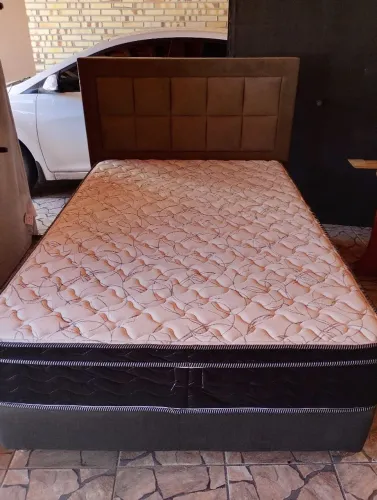 Cama box casal.... ENTREGO 