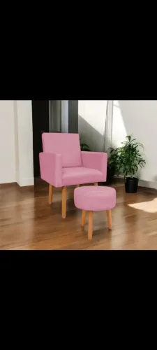 Vende - se poltrona com puff