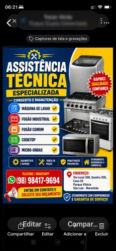 Conserto /manutencao/reforma