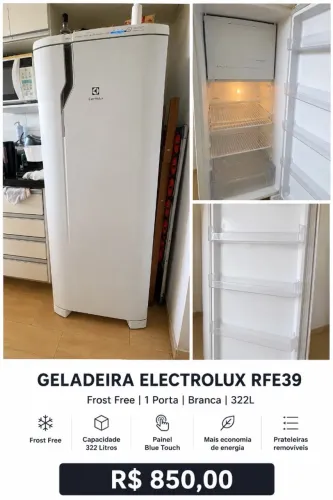 Geladeira Electrolux RFE39