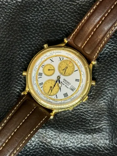 Relógio Seiko Age of Discovery World Time - ? OPORTUNIDADE ?