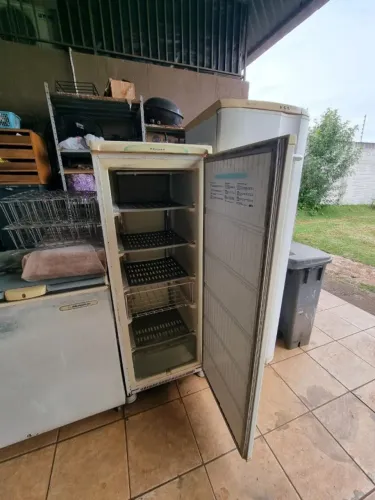 Freezer Vertical Electrolux modeloF210 com 200 litros 127 volts funcionando 100%