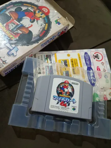 Mario kart 64 Nintendo 64 Cartucho Original Japonês