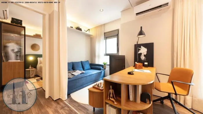 Apartamento para Venda em São Paulo, Chácara Santo Antônio (Zona Sul), 2 dormitórios, 1 ba