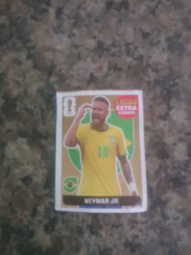 Figurinha do neymar de ouro