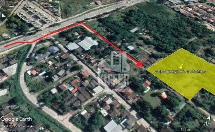 Área à venda, 10000 m² por R$ 2.000.000,00 - Manilha - Itaboraí/RJ