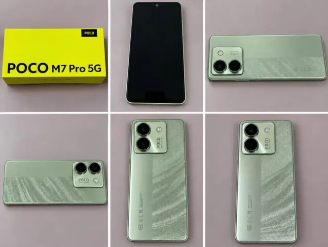 ? Poco M7 5G 256GB Cinza - Estado de Novo + Acessórios