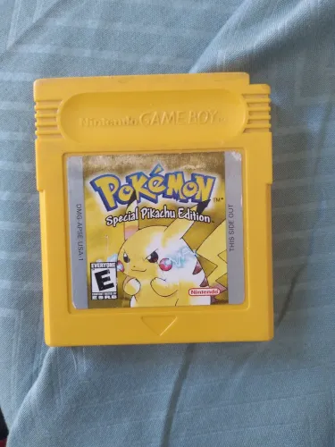 Cartucho Pokémon Yellow Original para Game Boy