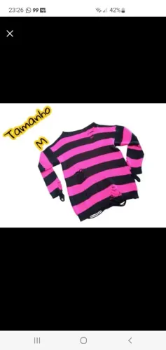 Blusa tricot feminino tamanho M