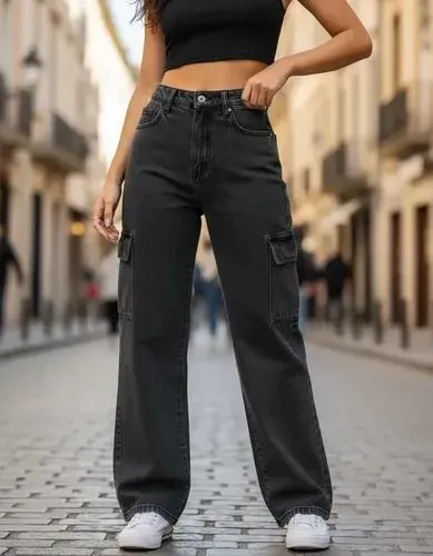 Calça cargo cinza infantil 