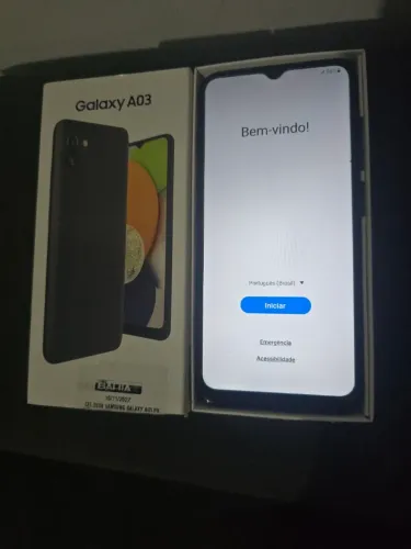 Samsung Galaxy A03 64GB - Caixa Original - Muito Conservado