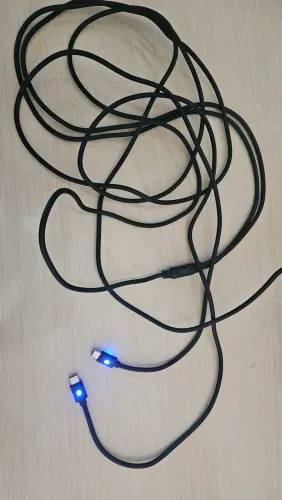 Cabo usb c duplo 3 metros