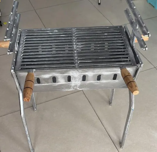 Churrasqueiras de alumínio