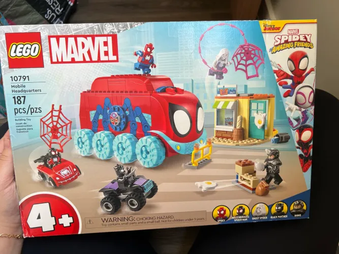 LEGO Marvel: Quartel-General Móvel da Equipe Aranha #10791  