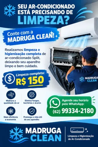 Limpeza de ar condicionado
