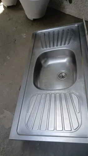 Pia inox tramontina 