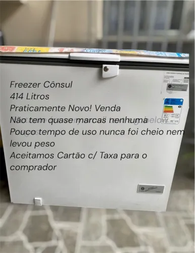 Freezer Horizontal Consul 414 Novo 