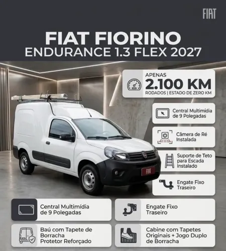 Fiat Fiorino Endurance 1.3 Flex 8V 2P 2027