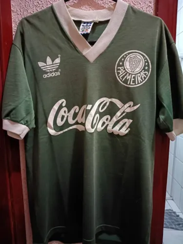 Camisa Palmeiras 1989 adidas original coca cola (G)