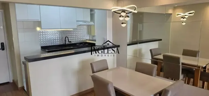 Apartamento Semi mobiliado em Santo André | 3 Quartos e 2 Vagas | Vila Valparaíso