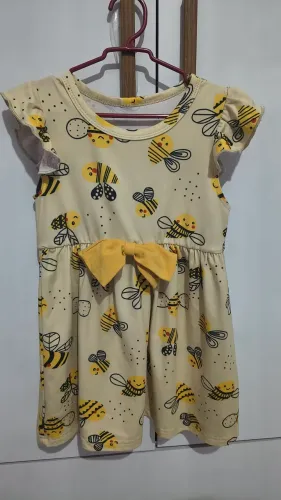 Vestido Abelhinha Shein