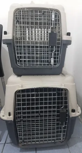 2 caixas boas de transporte cães ou gatos