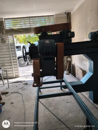 Máquina de cortar mármore e granito trifásico