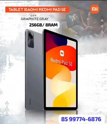 Tablet NOVO lacrado - Redmi PAD SE 256GB