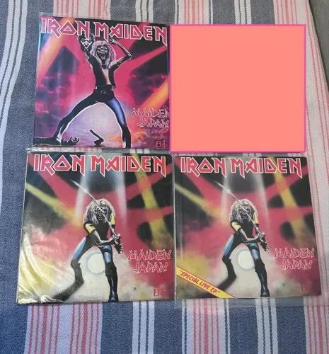 Iron maiden soundhouse tapes colecao vinil disco Heavy Metal