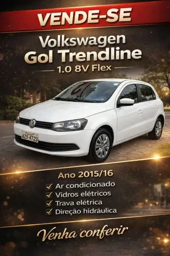 Volkswagen Gol Geração VI Trendline 1.0 8V Total Flex Mec. 4P 2016