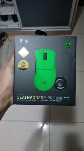 Razer Mouse Gamer Razer Deathadder V4 Pro(Green)
