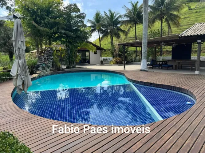 Fazenda para Venda em Cachoeiras de Macacu, Papucaia, 11 dormitórios, 11 suítes, 12 banhei