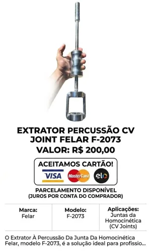 Extrator Percussão Felar 