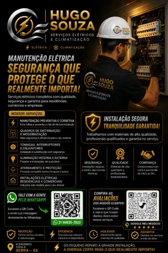 Eletricista 24h - Serra e Região