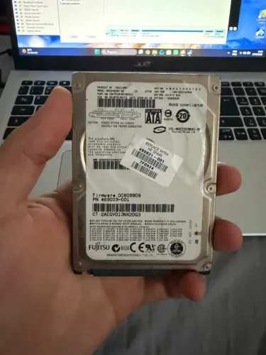 HD de Notebook Fujitsu 320GB - Testado e Saudável