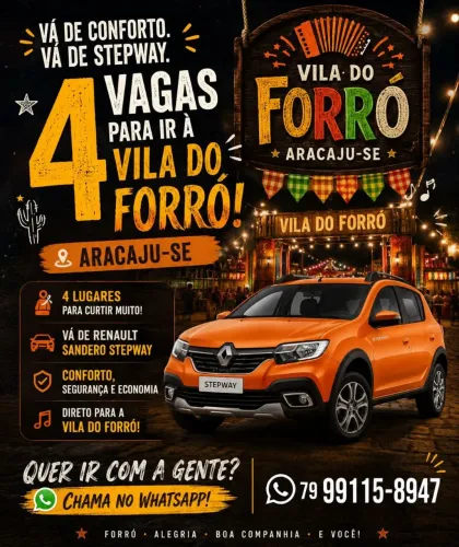 Motorista particular Vila do Forró