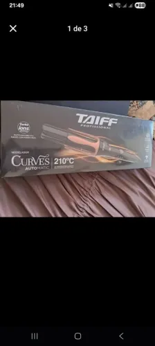 Modelador de cachos Taiif curves automatic profissional  pessoal 