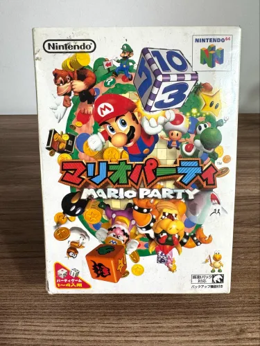 Nintendo 64  N64 Mario Party Completo Original Japonês LACRADO 
